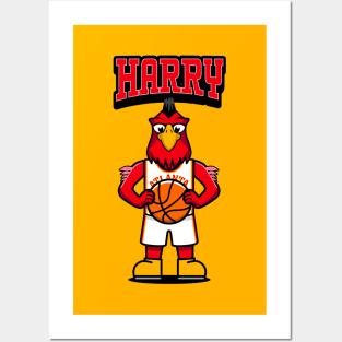 Harry the Hawk! Posters and Art